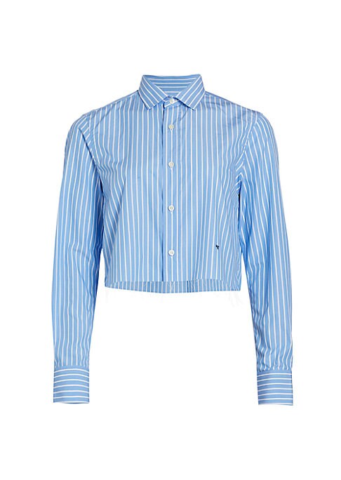 Chic Cropped Button-Up