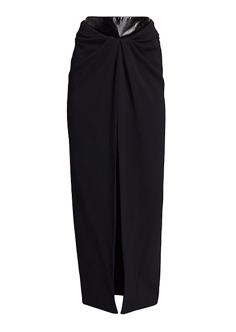 Twisted Elegance Maxi Skirt