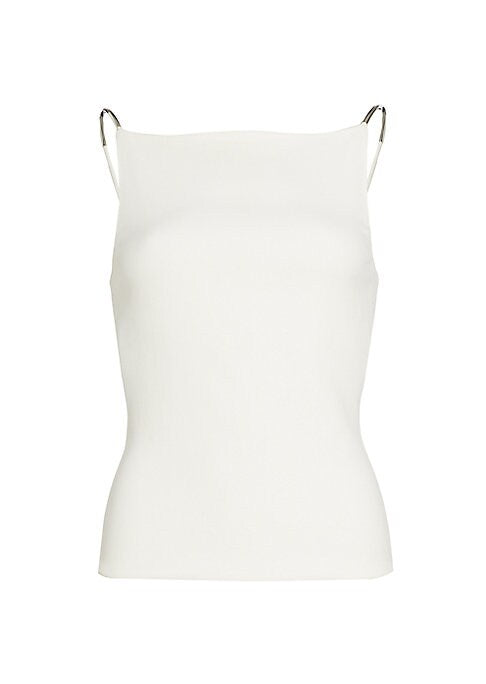 Shimmering Strap Top