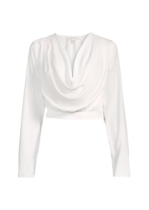 Dramatic Cowl Blouse