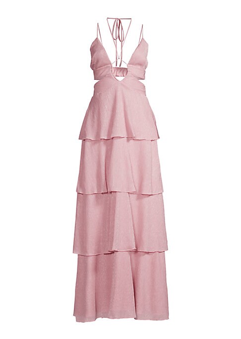 Chic Tiered Chiffon Dress