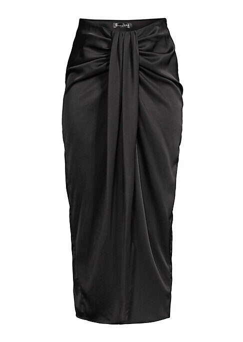 Satin Luxe Midi Skirt