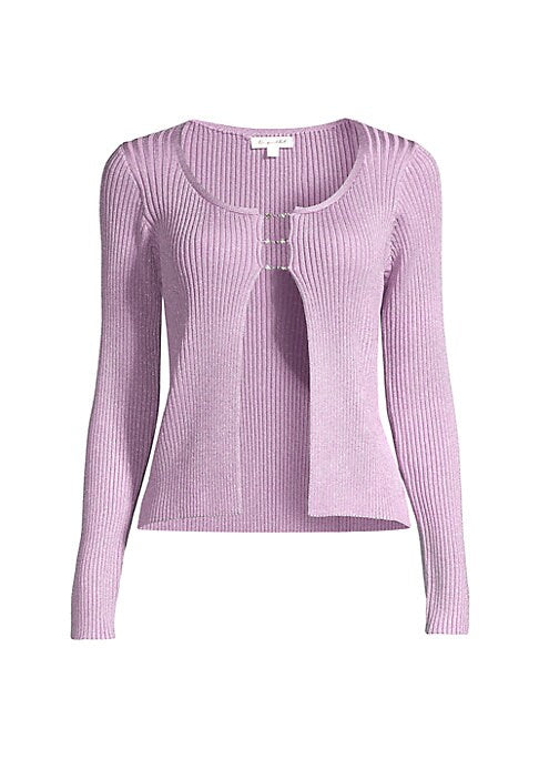 Chic Clasp Sweater