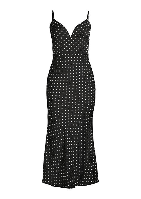 Fishtail Elegance Midi Dress
