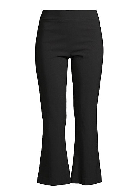 Flared Chic Crop Trousers