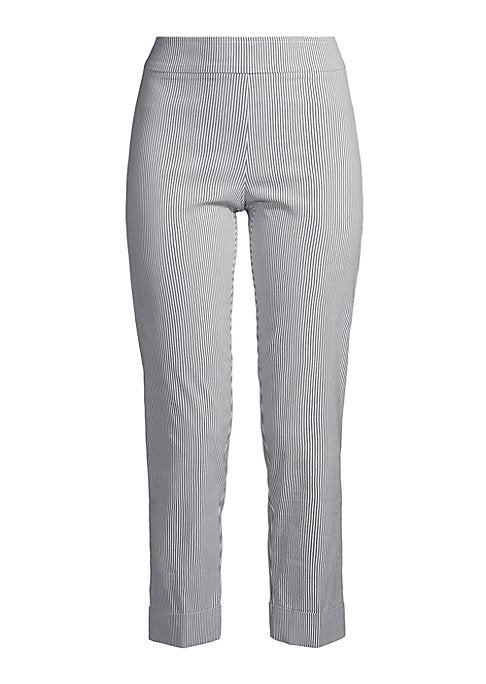 Chic Striped Crop Pants