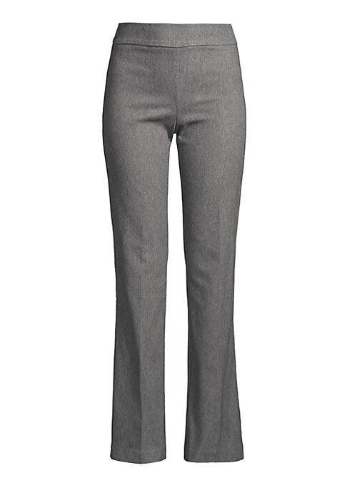 Flannel Boot-Cut Comfort Pants