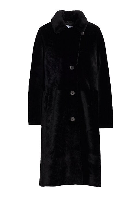 Luxurious Shearling Overcoat