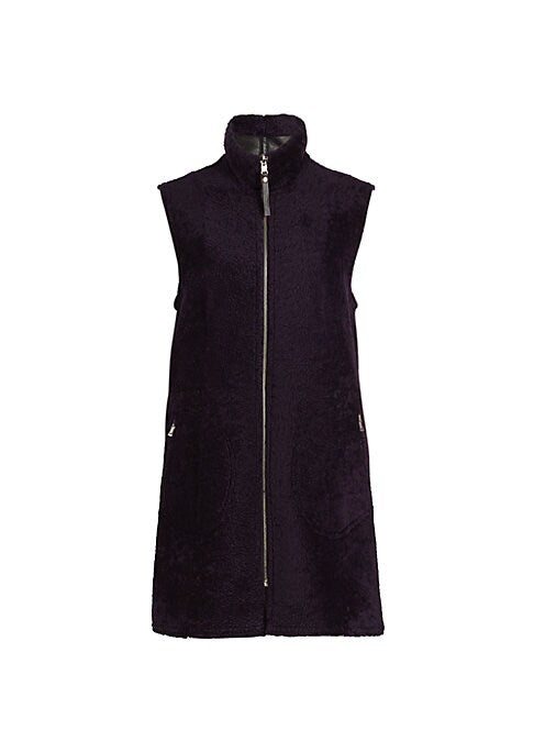 Luxe Reversible Shearling Vest