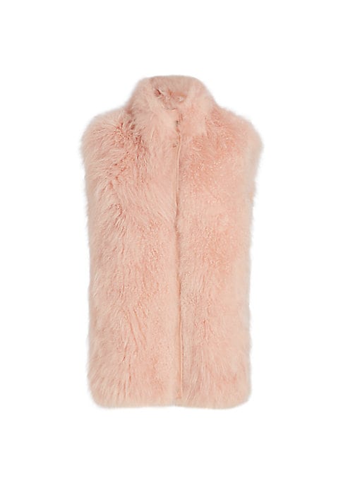 Luxurious Goat Fur Vest