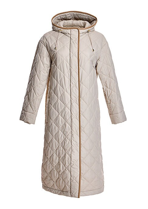 Stylish Quilted Hooded Jacket