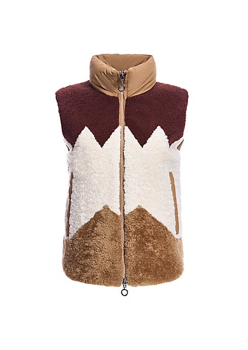 Geometric Warmth Vest