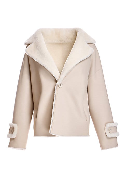 Luxe Reversible Shearling Jacket