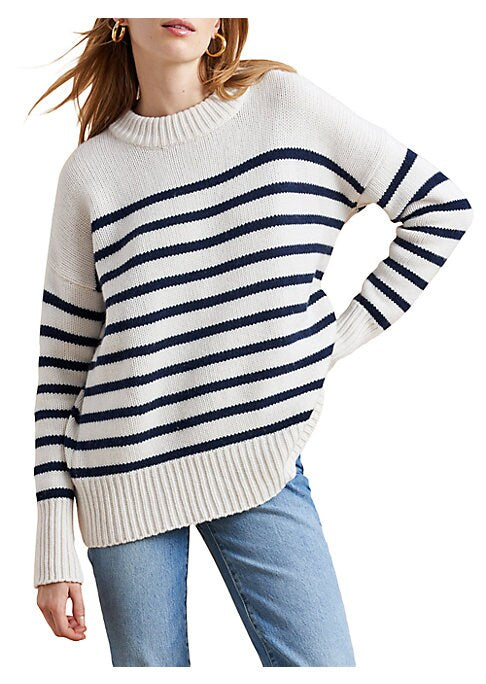 Cozy Striped Knit Sweater