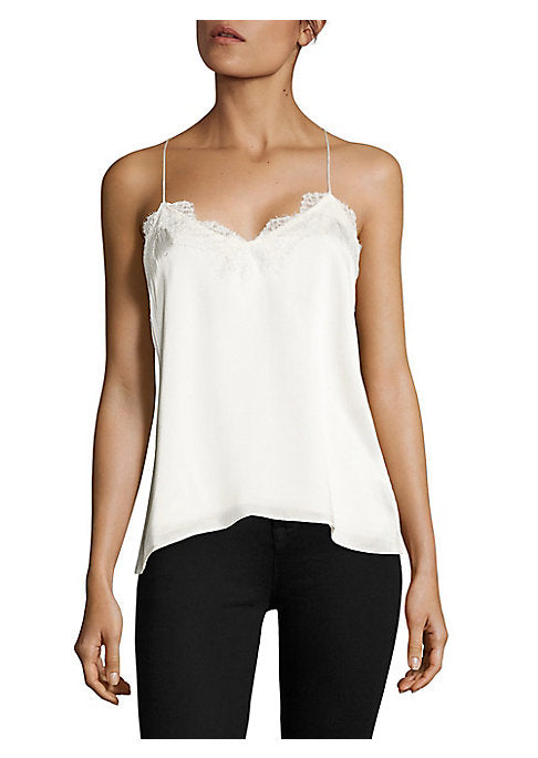 Luxe Lace Silk Camisole