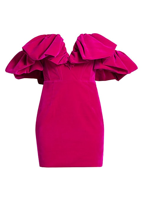 Velvet Charm Minidress