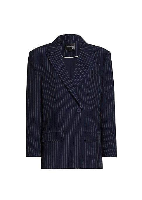 Pinstripe Chic Blazer