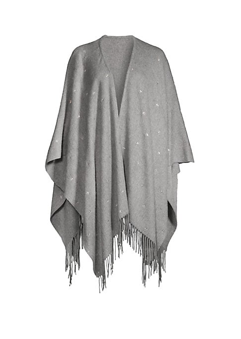 Crystal Cluster Wool Wrap