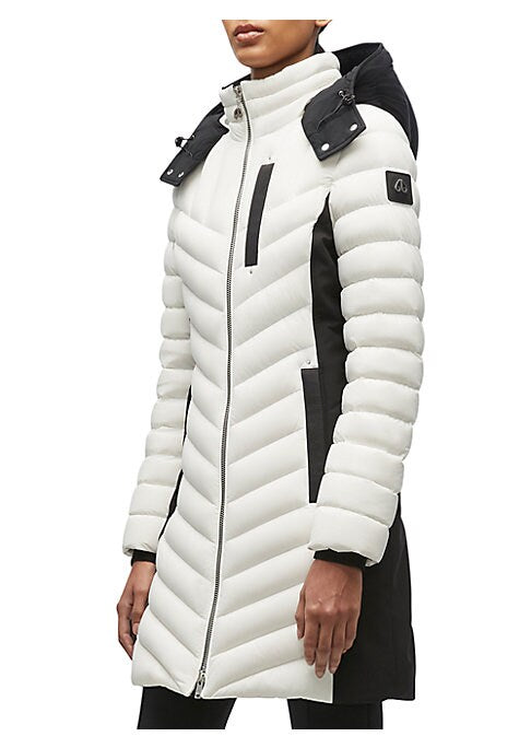 Colorblock Down Jacket