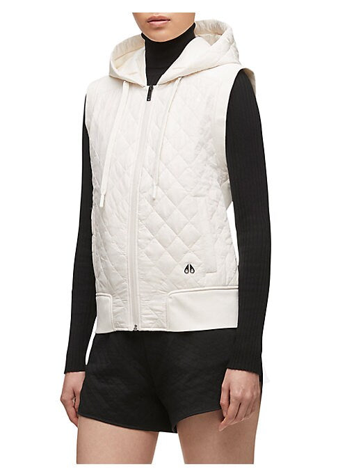 Quilted Style Hooded Vest