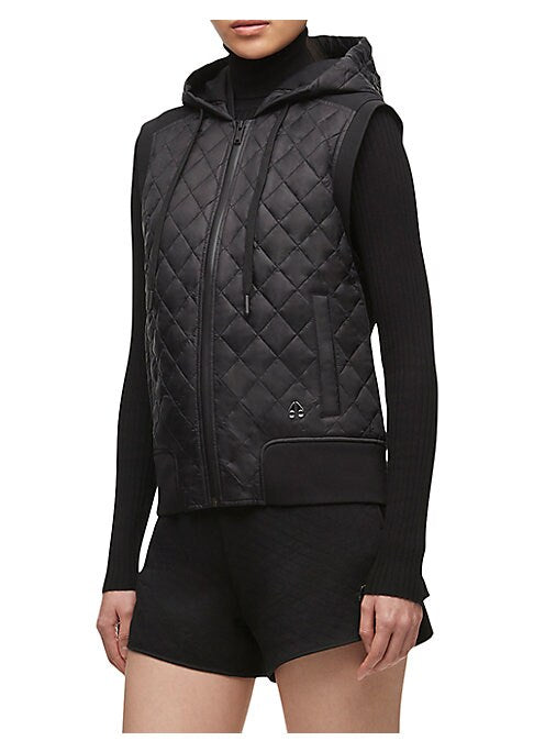 Quilted Hooded Sport Vest