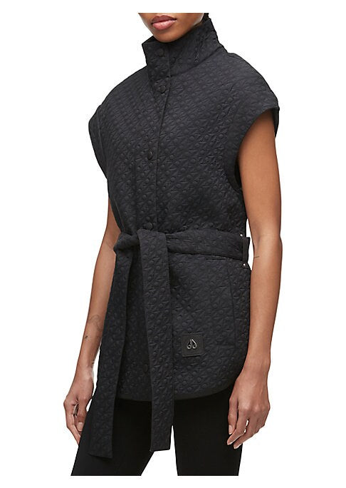 Quilted Monogram Vest