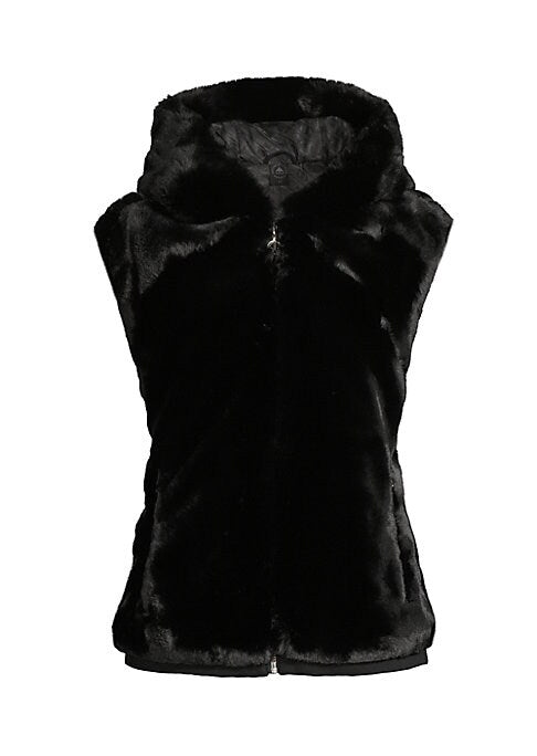 Cozy Fur Hooded Vest