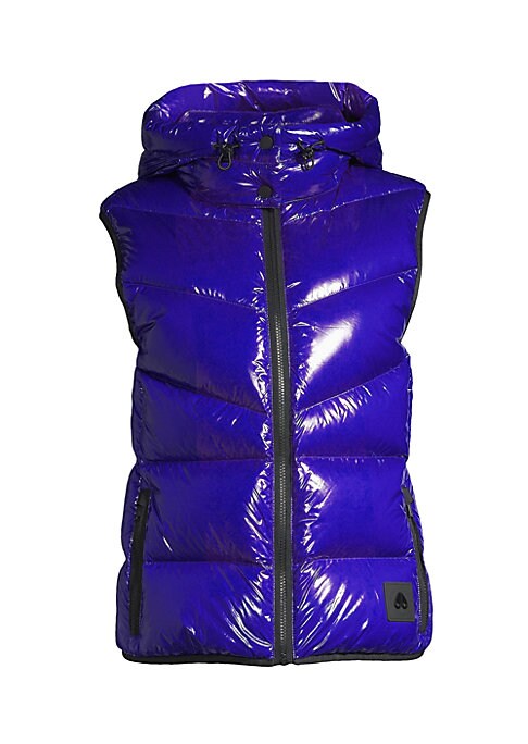 Glossy Luxe Down Vest