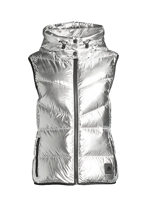 Shimmering Down Puffer Vest