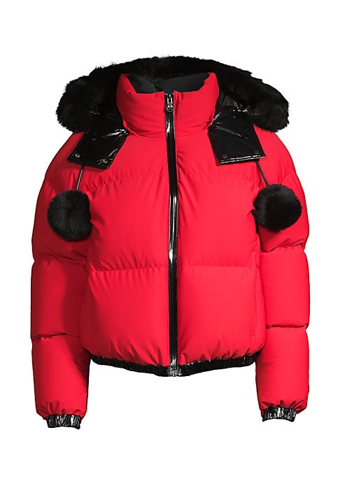 Cozy Faux-Fur Puffer