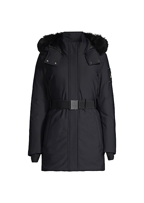Convertible Shearling Puffer