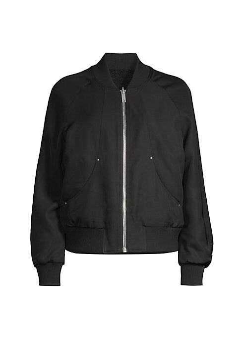Satin Flight Jacket