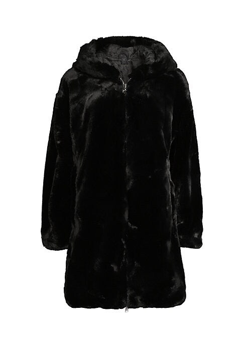 Cozy Faux Fur Overcoat