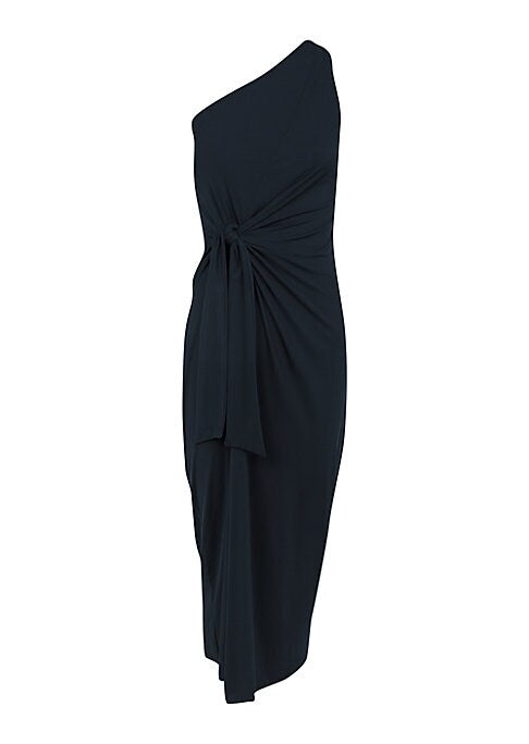 Knotty Elegance Midi Dress