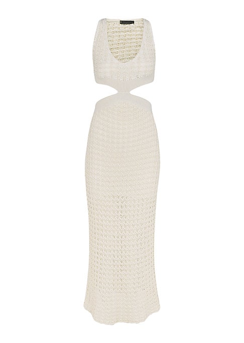 V-Neck Cut-Out Dress