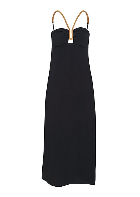 Beaded Elegance Midi Dress