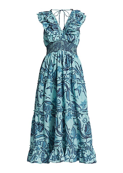 Paisley A-Line Dress