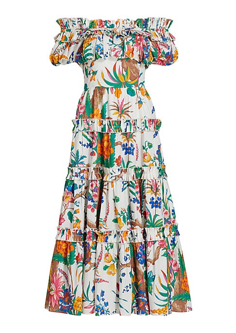 Floral Charm Midi Dress