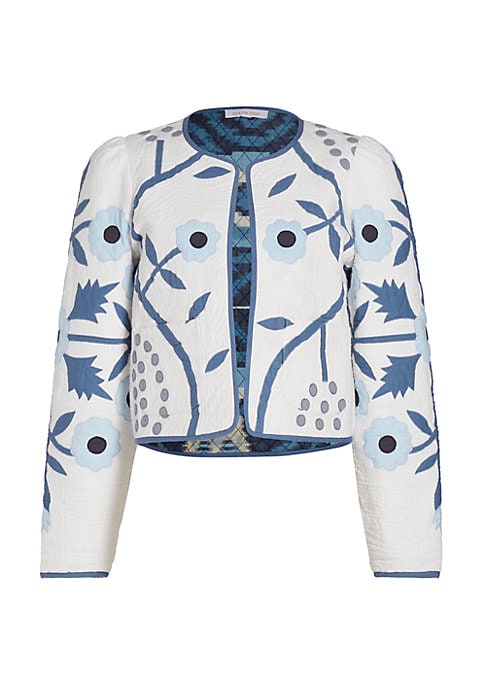 Floral & Vintage Reversible Jacket