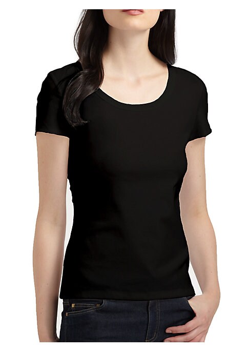 Cotton Style Scoop Tee