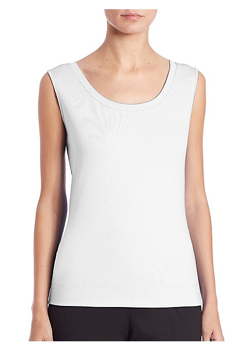 Scoopneck Stretch Tank