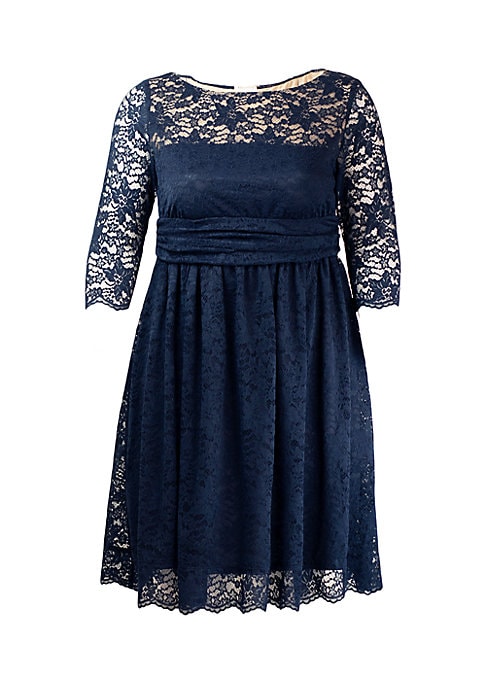 Chic Lace Cocktail Dress