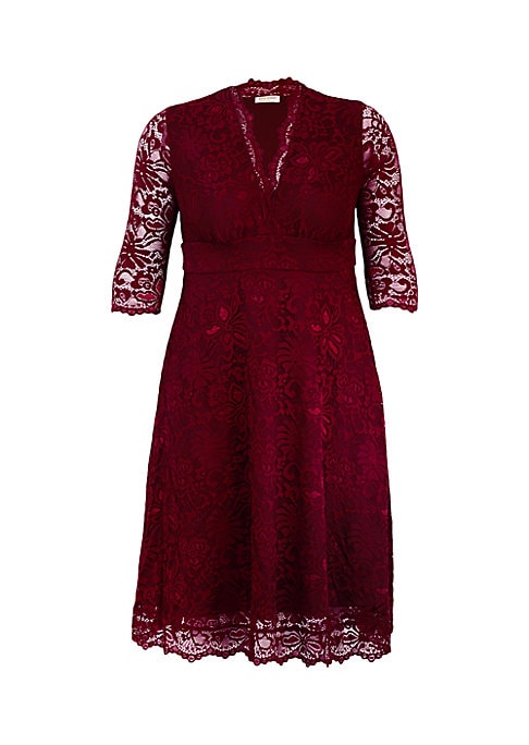 Luxe Lace Fit Dress