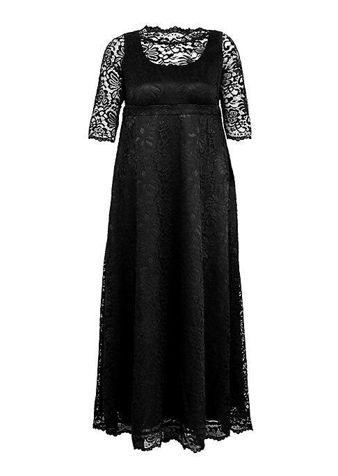 Elegant Lace A-Line Gown