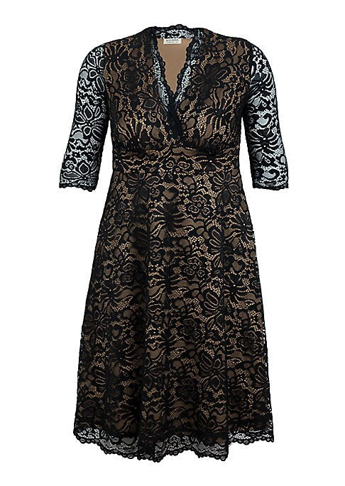 Chic Lace Midi Dress