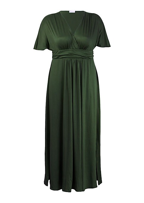 Dramatic Slit Maxi Dress