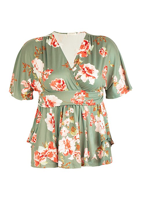 Layered Kimono Style Top