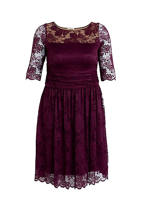 Chic Lace Cocktail Dress