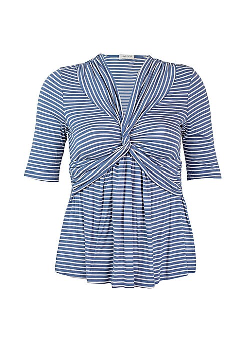 Twist Front V-Neck Top