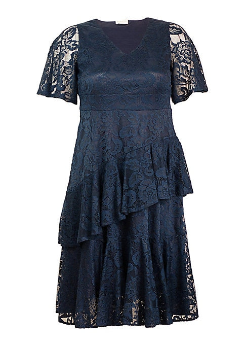Flirty Lace Cocktail Dress
